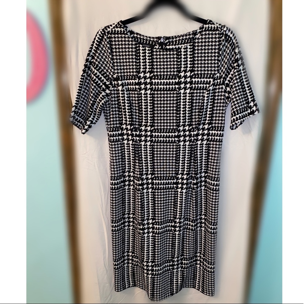 Alfani Black & White Dress